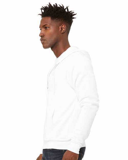 BELLA + CANVAS 3739 DTG White — on model side