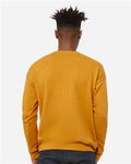 BELLA + CANVAS 3945 Heather Mustard — on model back