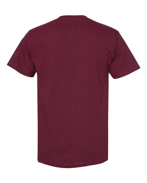 American Apparel 1301 Burgundy — back