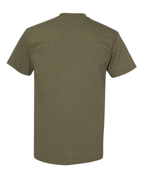 American Apparel 1301 Military Green — back