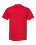 American Apparel 1301 Red — back