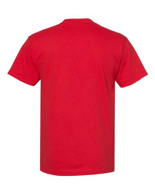 American Apparel 1301 Red — back