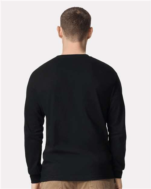 American Apparel 1304 Black — on model back