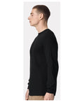 American Apparel 1304 Black — on model side