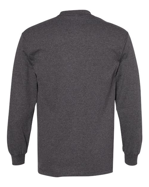 American Apparel 1304 Heather Charcoal — back