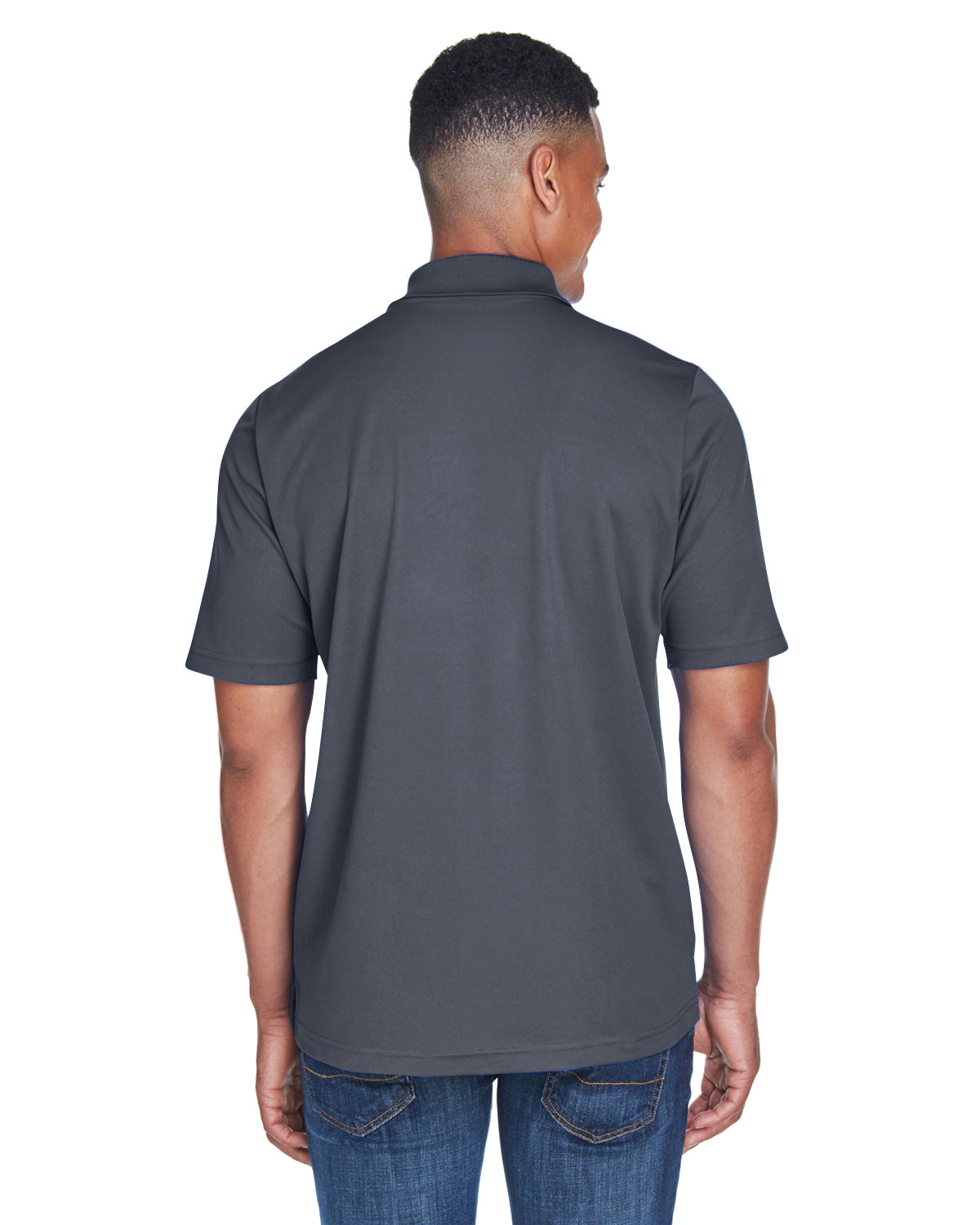 Men's Origin Performance Piqué Polo with Pocket - Carbon 456