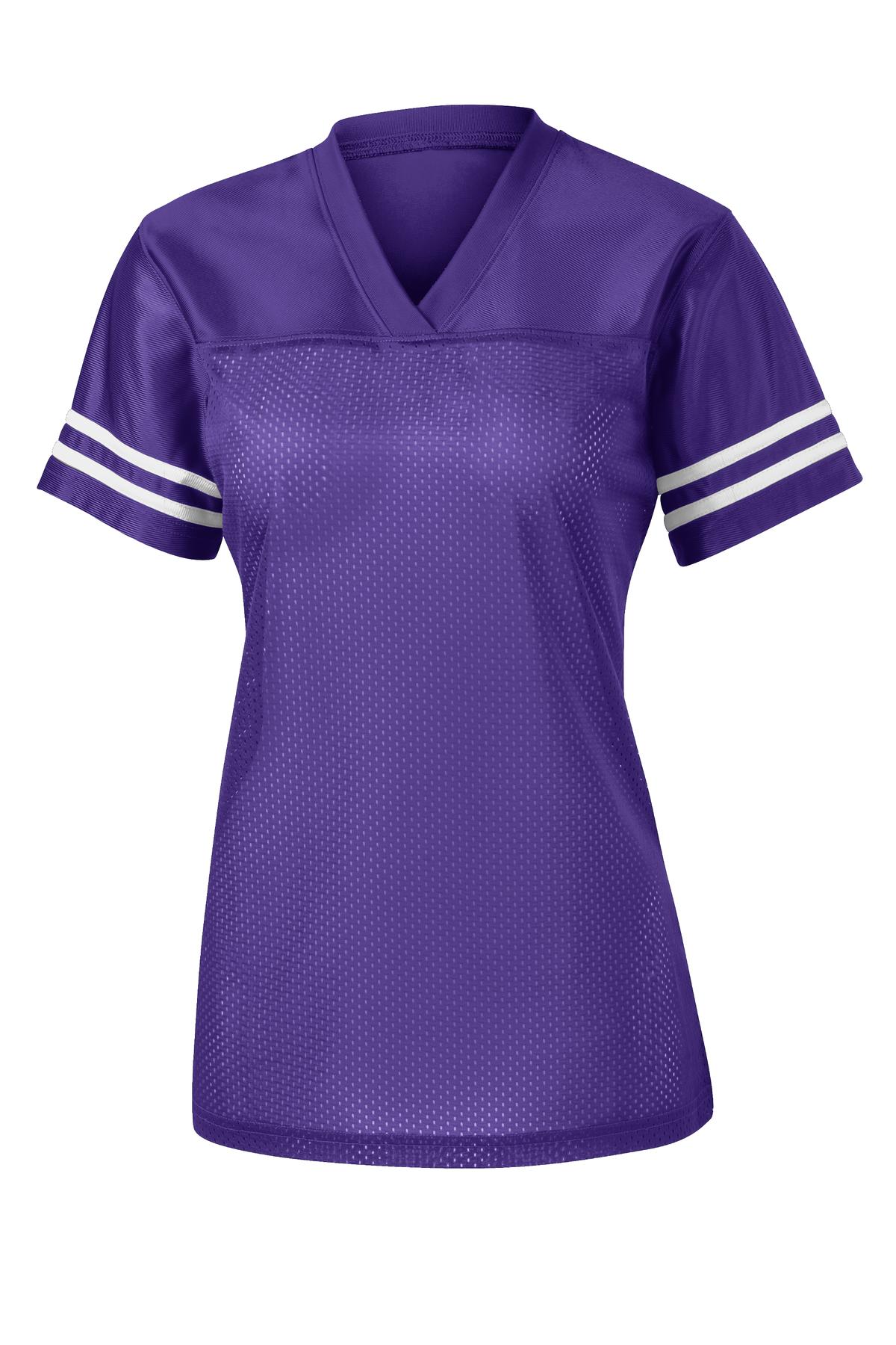 Women's PosiCharge Replica Jersey - Purple / White