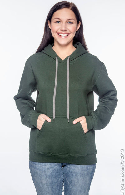 Unisex Premium Cotton®  Ringspun Hoodie - Forest Green