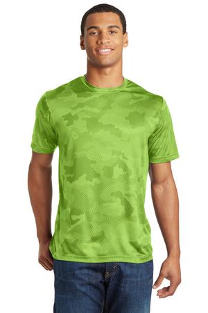 Unisex CamoHex Tee - Lime Shock