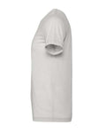 BELLA + CANVAS 3001CVC Heather Cement — direct side