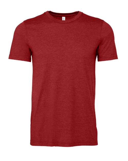 BELLA + CANVAS 3001CVC Heather Canvas Red — front