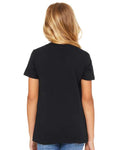 BELLA + CANVAS 3001Y Vintage Black — on model back