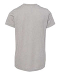 BELLA + CANVAS 3413Y Athletic Grey Triblend — back