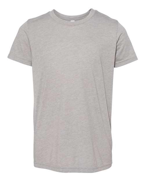 BELLA + CANVAS 3413Y Athletic Grey Triblend — front