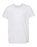 BELLA + CANVAS 3413Y White Fleck Triblend — front