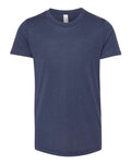BELLA + CANVAS 3413Y Solid Navy Triblend — front