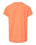 BELLA + CANVAS 3413Y Orange Triblend — back