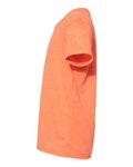 BELLA + CANVAS 3413Y Orange Triblend — direct side
