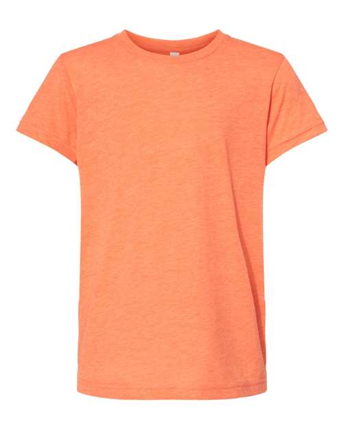 BELLA + CANVAS 3413Y Orange Triblend — front