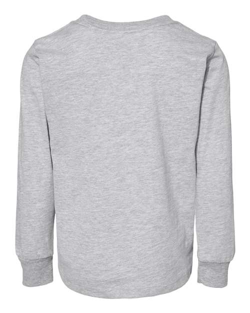 BELLA + CANVAS 3501T Athletic Heather — back