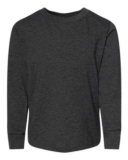BELLA + CANVAS 3501T Dark Grey Heather — front