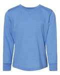 BELLA + CANVAS 3501T Heather Columbia Blue — front