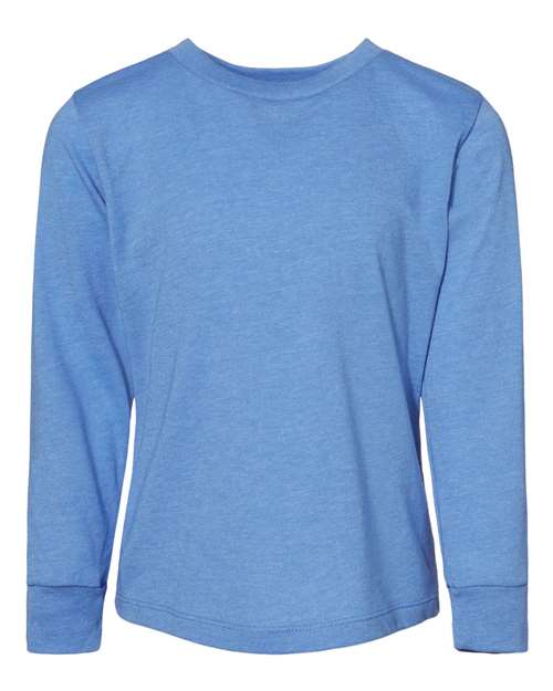 BELLA + CANVAS 3501T Heather Columbia Blue — front