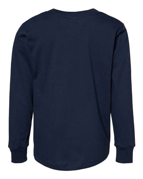 BELLA + CANVAS 3501T Navy — back