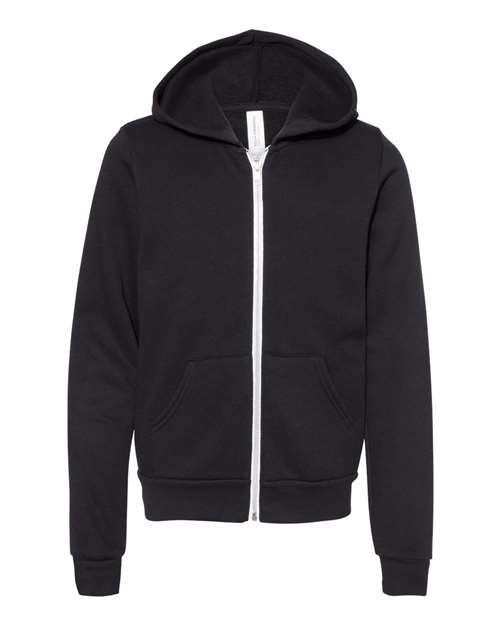 BELLA + CANVAS 3739Y Black — front