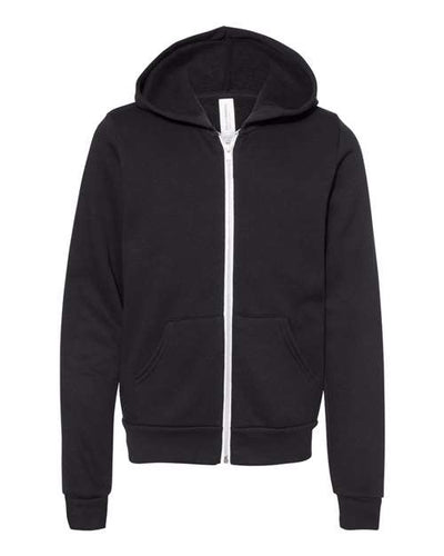BELLA + CANVAS 3739Y Black — front
