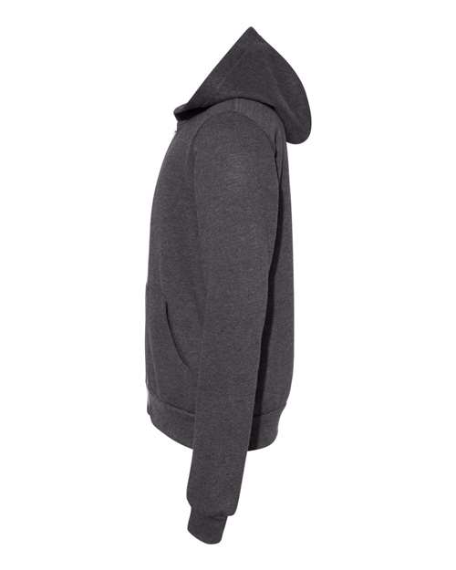 BELLA + CANVAS 3739Y Dark Grey Heather — direct side