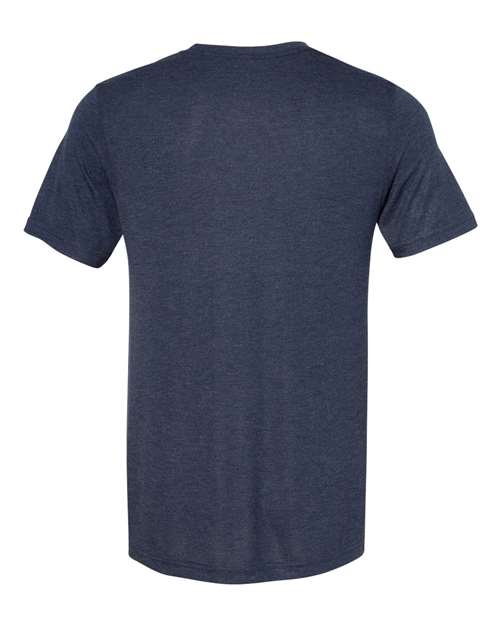 BELLA + CANVAS 3880 Heather Navy — back
