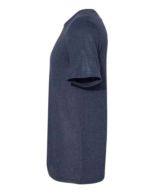 BELLA + CANVAS 3880 Heather Navy — direct side