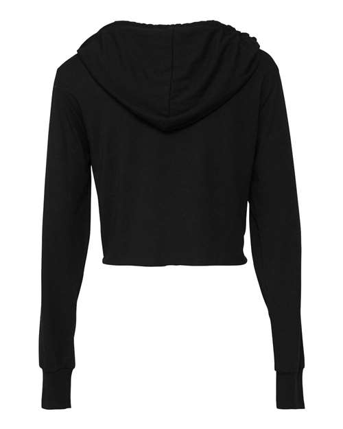 BELLA + CANVAS 8512 Solid Black Triblend — back