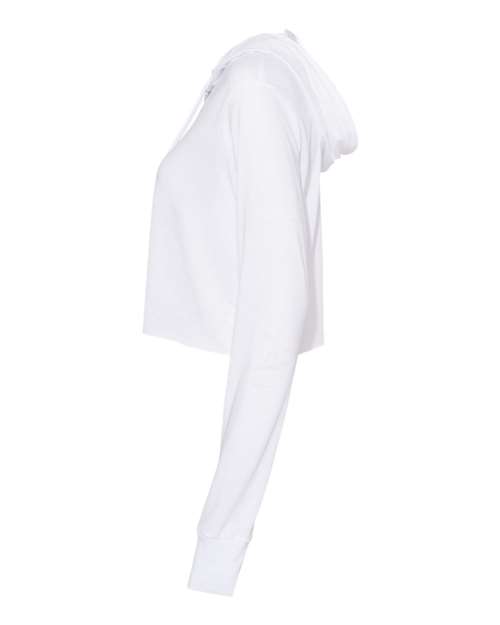 BELLA + CANVAS 8512 Solid White Triblend — direct side