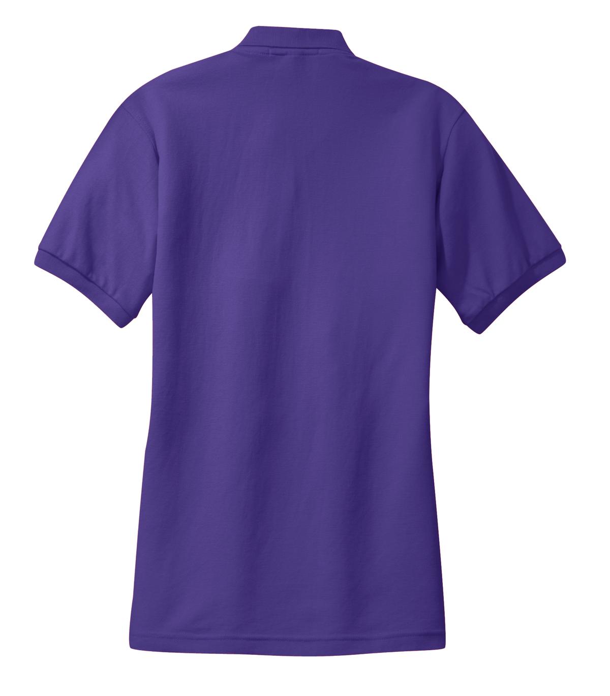 Women's Silk Touch Polo - Purple