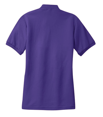 Women's Silk Touch Polo - Purple