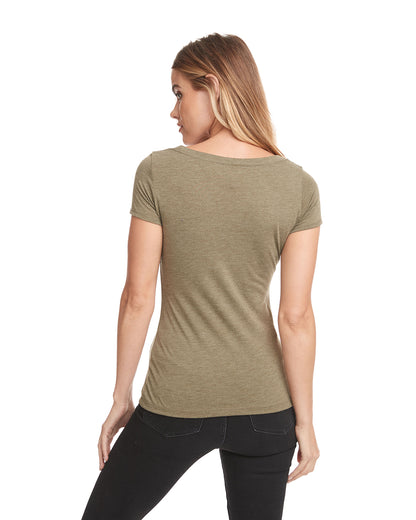 Women's Triblend Scoop - Military Green