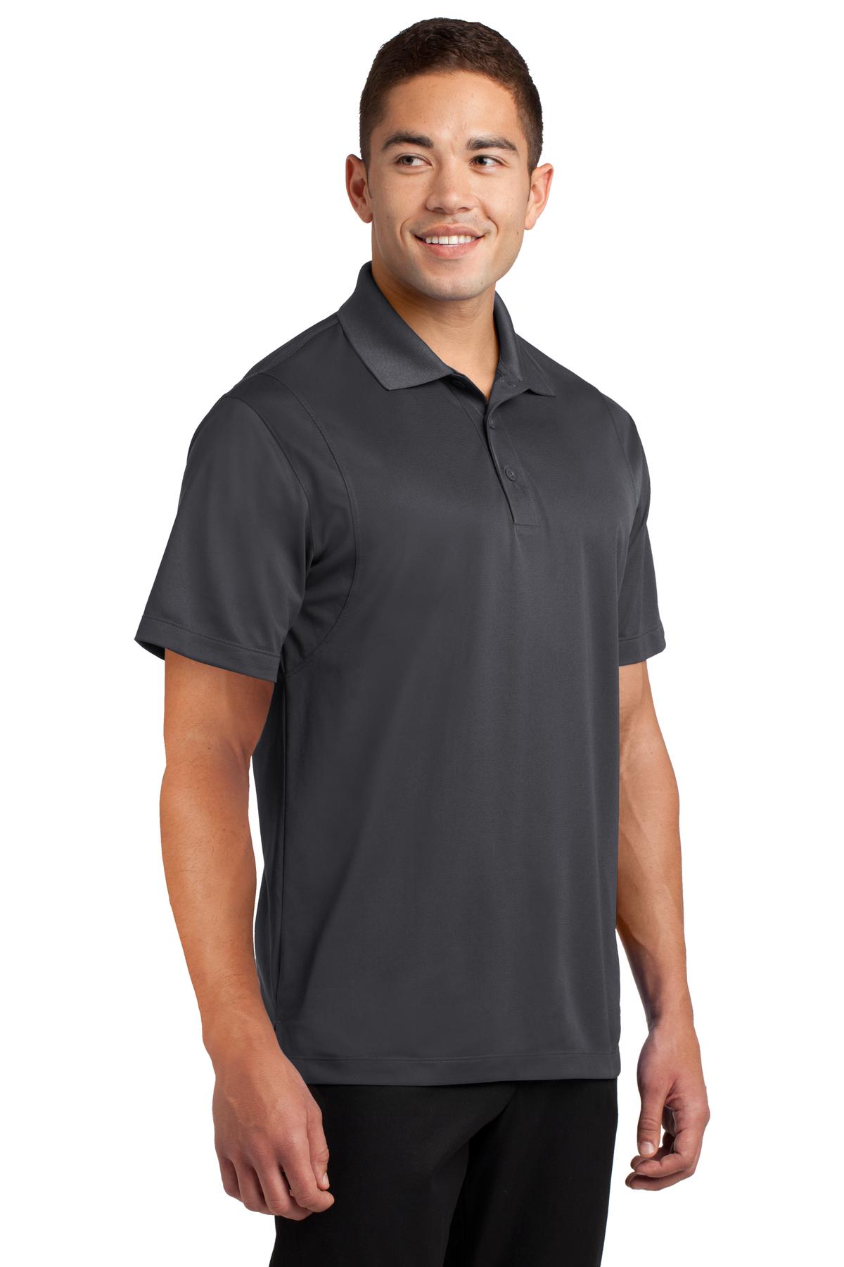 Men's Micropique Sport-Wick Polo - Iron Gray