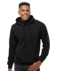 J America 8879J1 - Unisex Gaiter Fleece Hoodie - Black