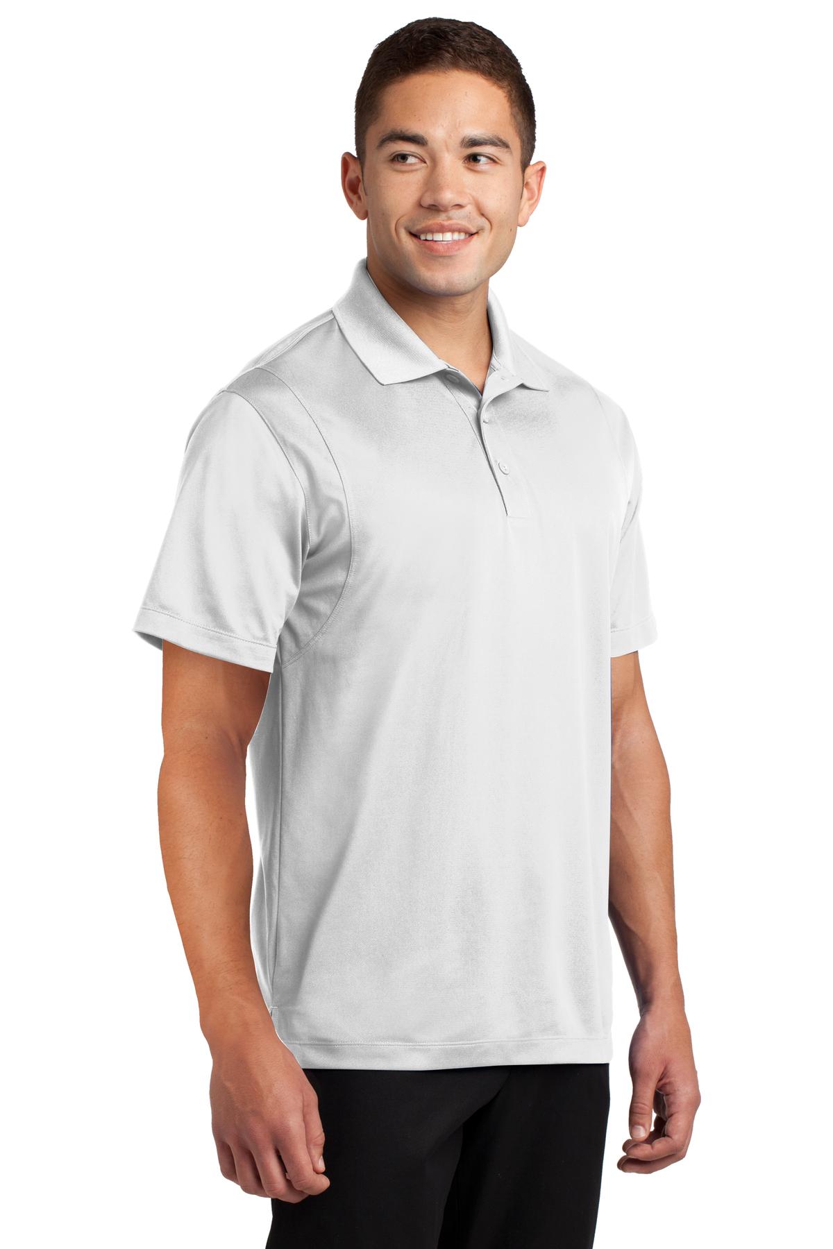 Men's Micropique Sport-Wick Polo - White