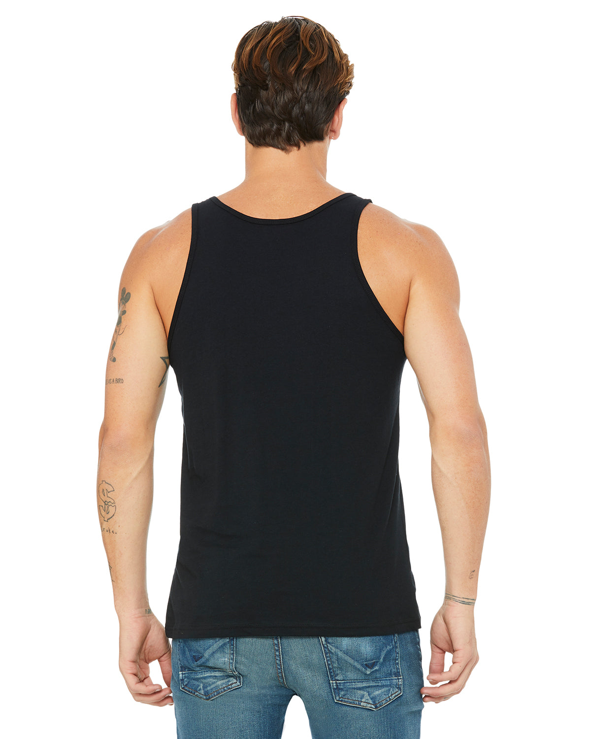 Unisex Jersey Tank - Black
