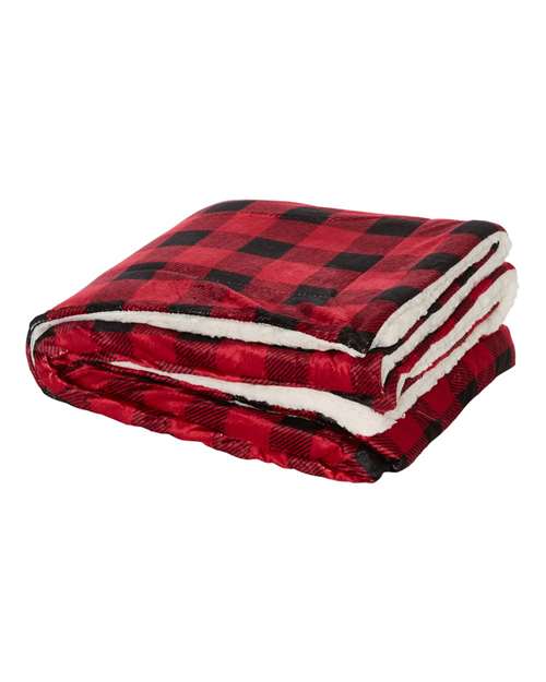 Alpine Fleece 8712 Red Buffalo — direct side