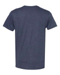 Hanes 4980 Heather Navy — back