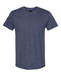Hanes 4980 Heather Navy — front