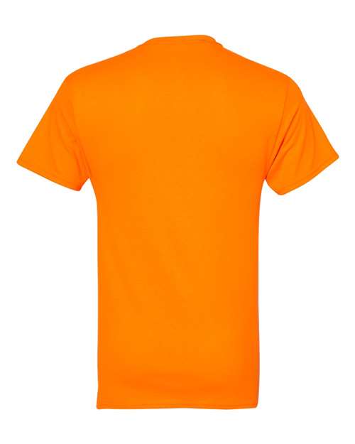 Hanes 5170 Safety Orange — back