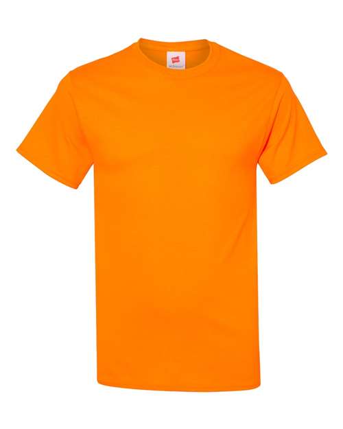 Hanes 5170 Safety Orange — front