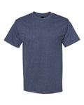 Hanes 5180 Heather Navy — front