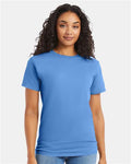 Hanes 5280 Carolina Blue — on model front