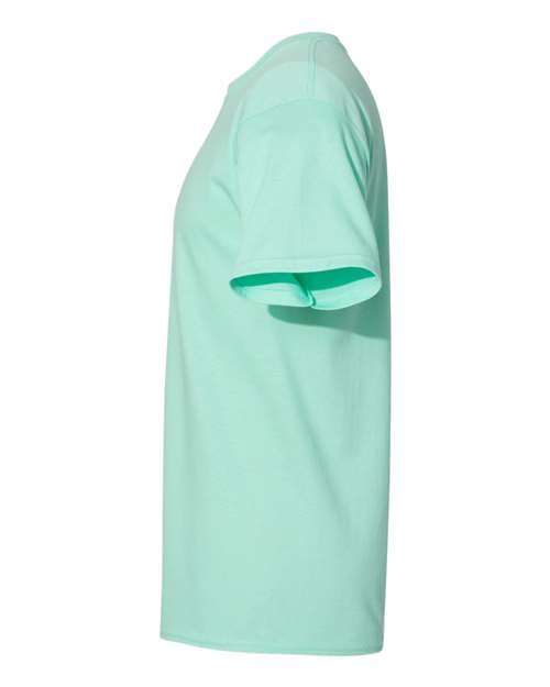 Hanes 5280 Clean Mint — direct side